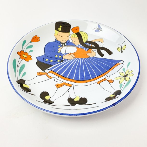 Vintage brnetallerken - Wchtersbach, 50'erne