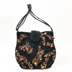 Perlenbesetzte Vintage-Abendtasche - Creton Maison