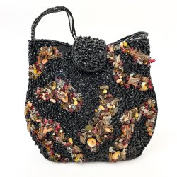 Perlenbesetzte Vintage-Abendtasche - Creton Maison