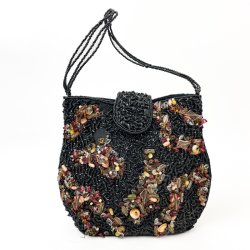 Perlenbesetzte Vintage-Abendtasche - Creton Maison