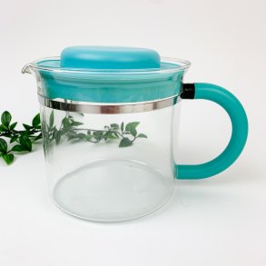 Tekande i glas med turkis lg