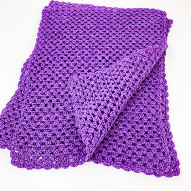 Fire lilla retro dkkeservietter 