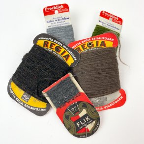 Ti farver vintage stoppegarn 