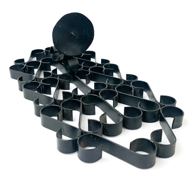 Groer Vintage-Wandkerzenhalter aus Schmiedeeisen