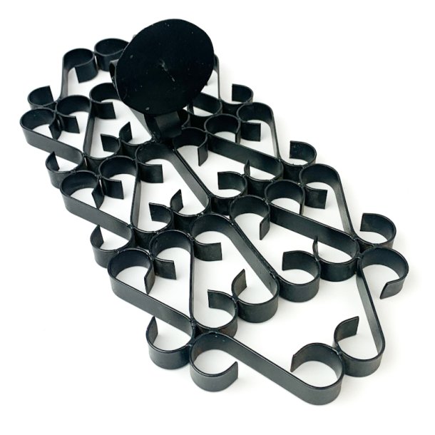 Groer Vintage-Wandkerzenhalter aus Schmiedeeisen