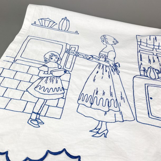 Vintage viskestykkeforh�ng