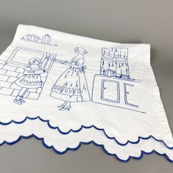 Vintage viskestykkeforh�ng