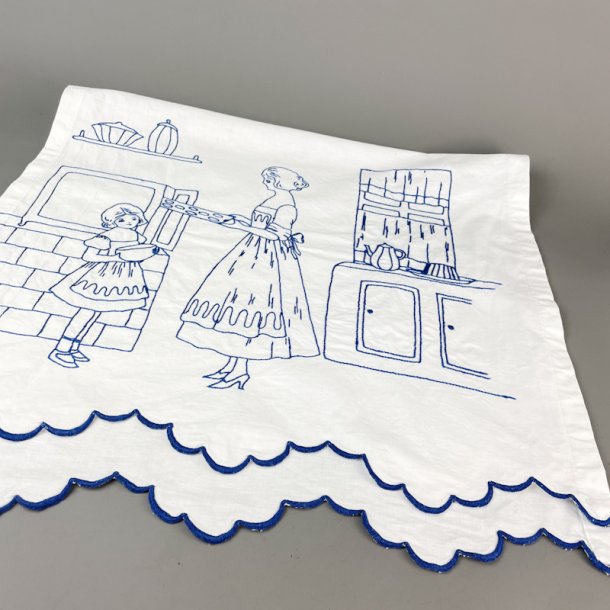 Vintage viskestykkeforh�ng