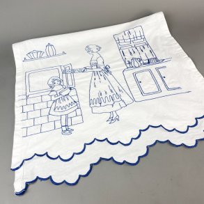 Vintage viskestykkeforh�ng