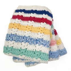 Tre stribede retro k�kkenh�ndkl�der