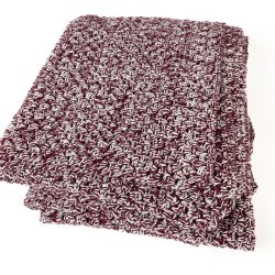 H�klet retro plaid i bomuld