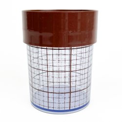 Brun retro Erik Kold opbevaringsb�tte