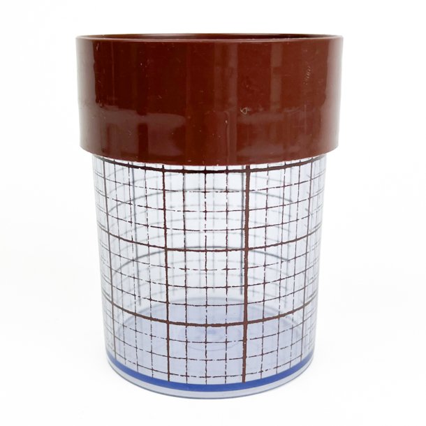 Brun retro Erik Kold opbevaringsb�tte