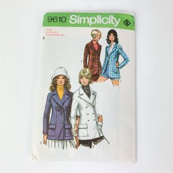 Vintage Simplicity blazer 9610