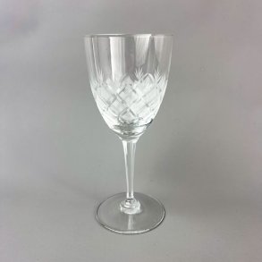 Wien Antik r�dvinsglas � Lyngby Glasv�rk