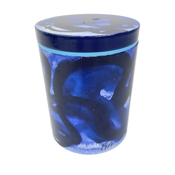 Bl� Irma kunstd�se landskab