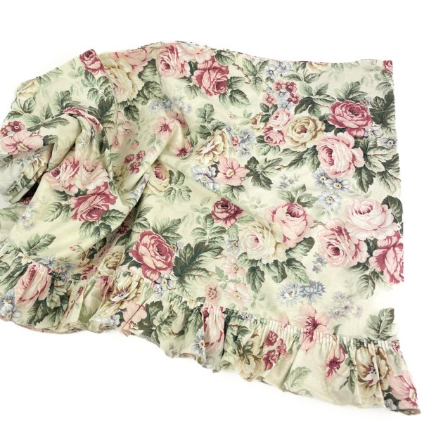 Charmerende langt retro cafegardin