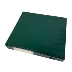 Gr�nt vintage ringbind 50�erne